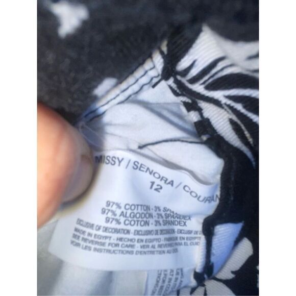 Gloria Vanderbilt “Amanda” Classic Capri Mid Rise Floral Pattern Ultra Stretch B - Picture 10 of 10